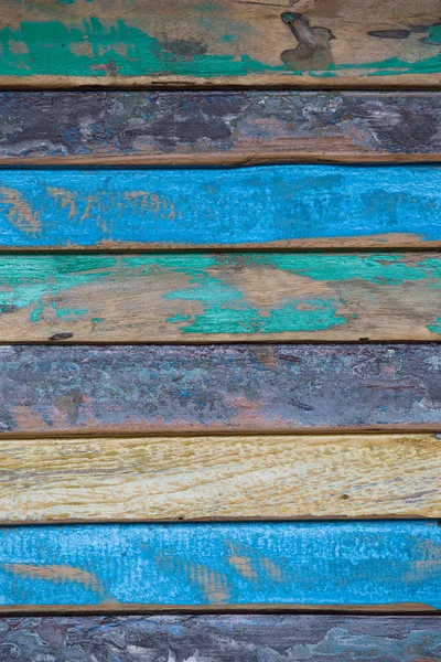 Staré barevné dřevěné textury pozadí — Stock fotografie