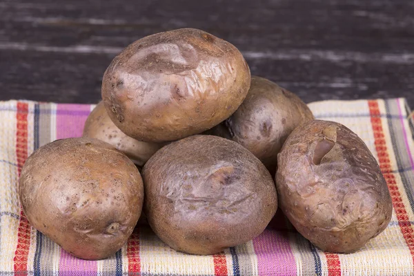 Ukrainian national dish is baked potatoes — Stock Photo, Image