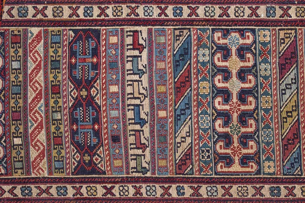 Detail asian carpet in Istanbul, Turkey. — Stock Photo, Image