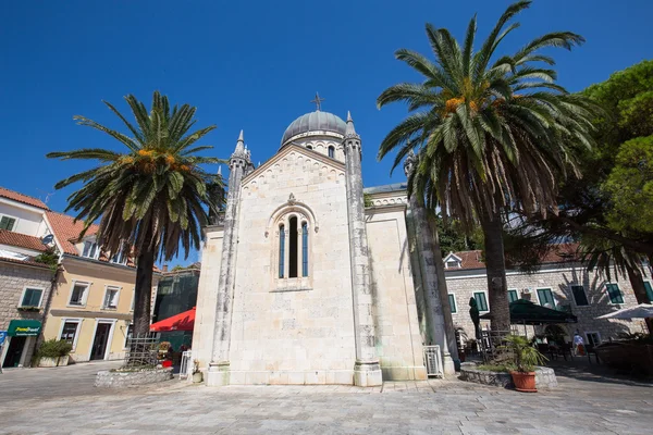 Orthodox Church of Archangel Michael in Herceg Novi, Montenegro — Stock Photo, Image
