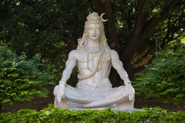 Shiva heykelinin rishikesh, Hindistan
