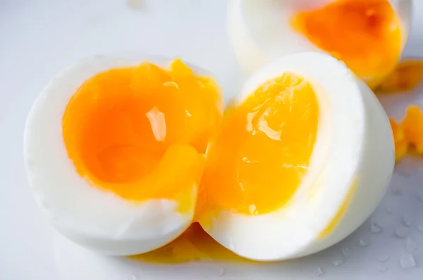 Weich gekochtes Ei — Stockfoto