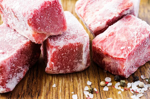 Frozen beef — Stock Photo, Image