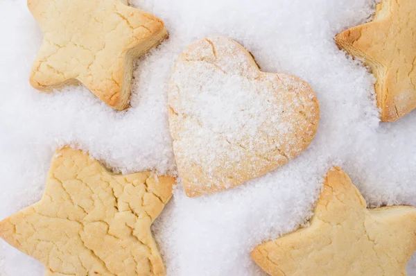 Biscotti per Natale, Capodanno — Foto Stock