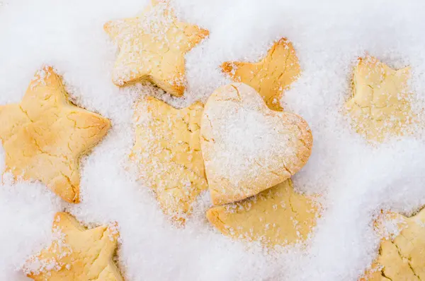 Biscotti per Natale, Capodanno — Foto Stock