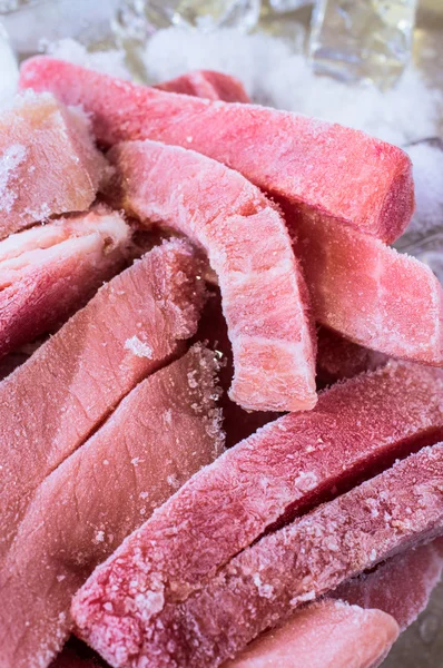 Frozen pork — Stock Photo, Image