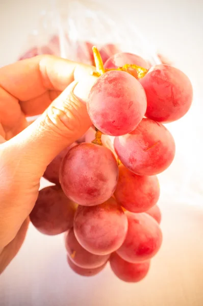 Grapes in the package — Stock Photo, Image