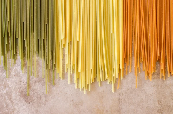 Pasta italian spaghetti — Stok Foto