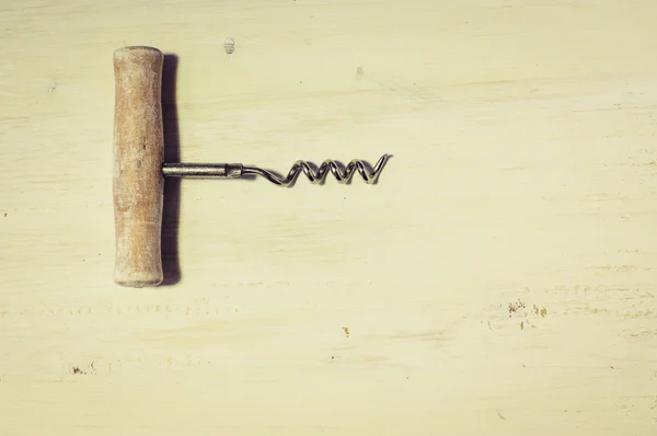 Old corkscrew — Stock Photo, Image