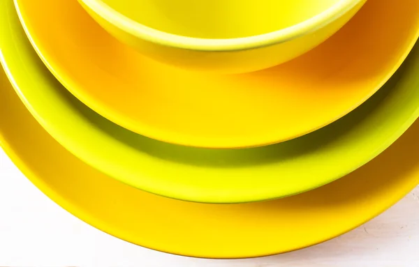 Renkli tabaklar — Stok fotoğraf