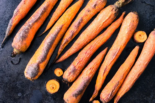 Gebackene Karotten — Stockfoto