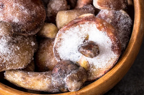 Frozen mushrooms — Stock Photo, Image