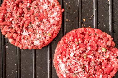 Donmuş hamburger