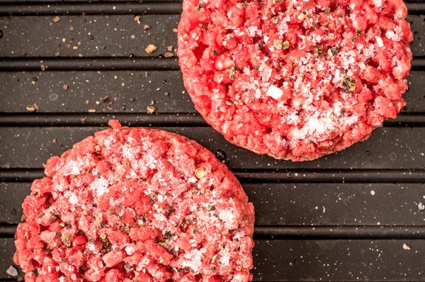 Frozen hamburger — Stock Photo, Image