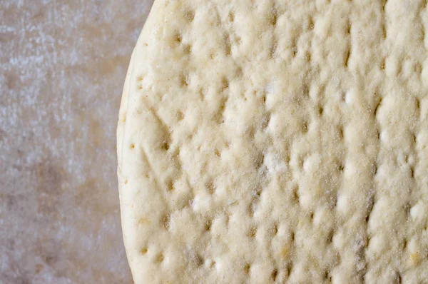 Frozen pizza dough — Stock Photo, Image