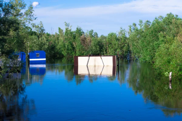 Flooding of the production base