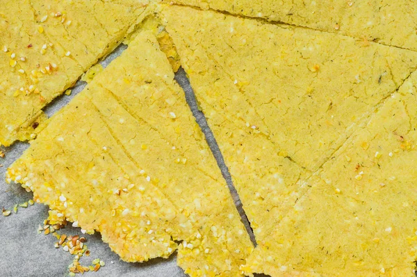 Homemade corn chips nachos — Stock Photo, Image