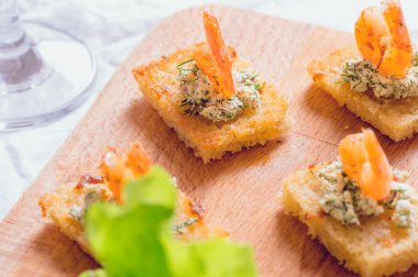 Lezzetli karides meze