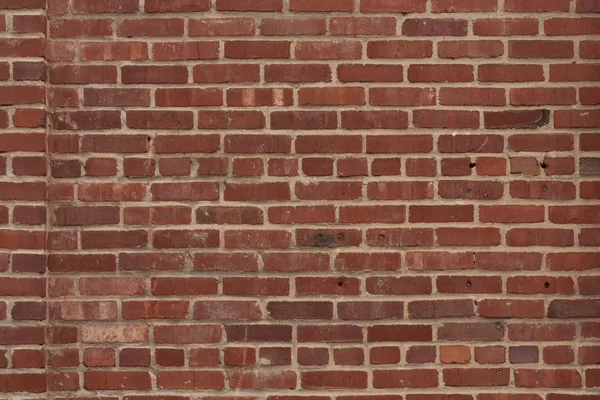 Textura de pared de ladrillo con ladrillo rojo — Foto de Stock