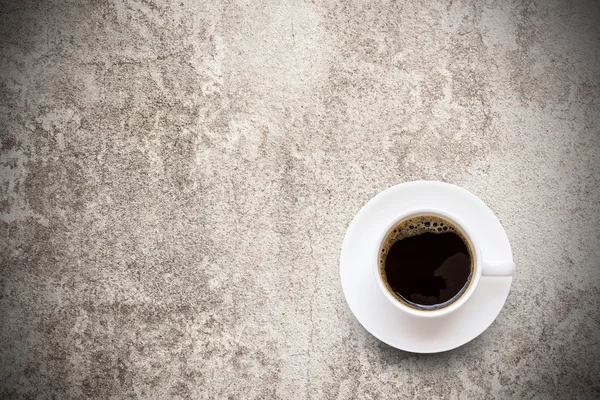 Kaffekopp på grunge bakgrund — Stockfoto