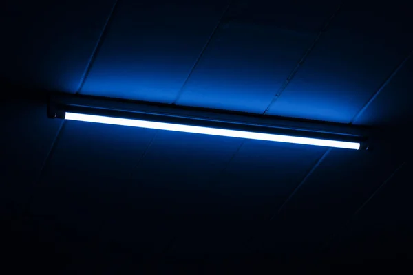 Detail of a fluorescent light tube — Stock Photo, Image