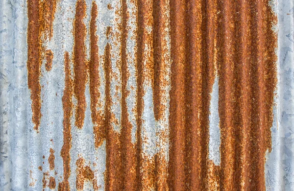 Old rusty zinc grunge background — Stock Photo, Image