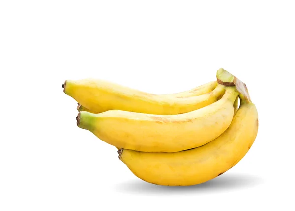 Banane isolate su sfondo bianco — Foto Stock