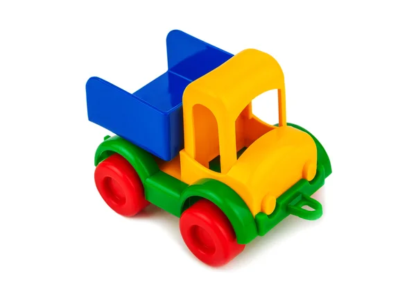 Plastic speelgoedauto — Stockfoto