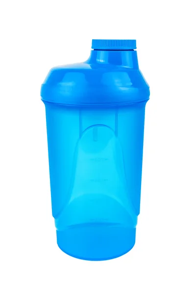 Blue sport shaker — Stock Photo, Image