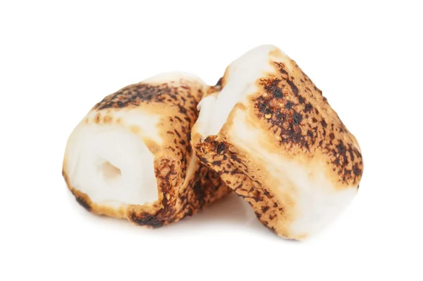 Two grilled marshmallow — Stock Photo, Image