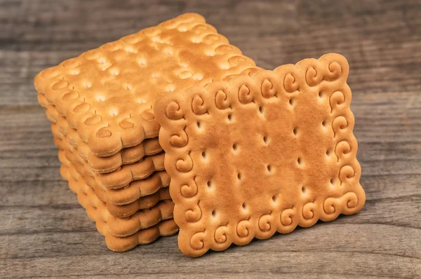 Läckra krispiga cracker — Stockfoto