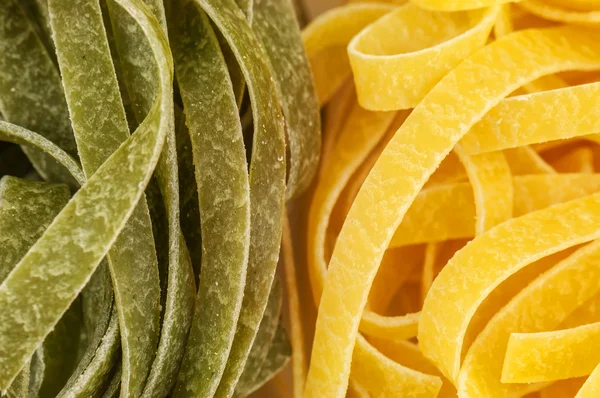 Italian fettuccine texture — Stock Photo, Image