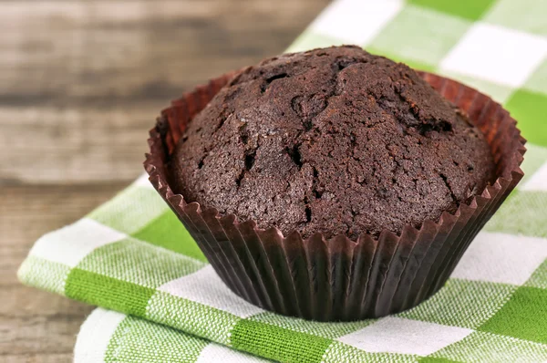 Läckra choklad muffin — Stockfoto