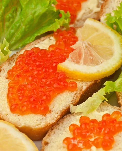 Red caviar — Stock Photo, Image