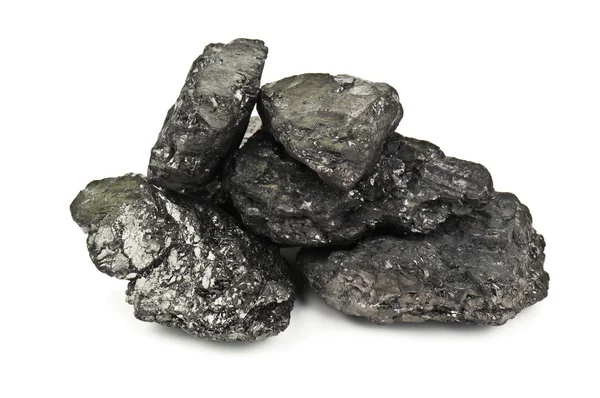 Montão de carvão de pedra — Fotografia de Stock