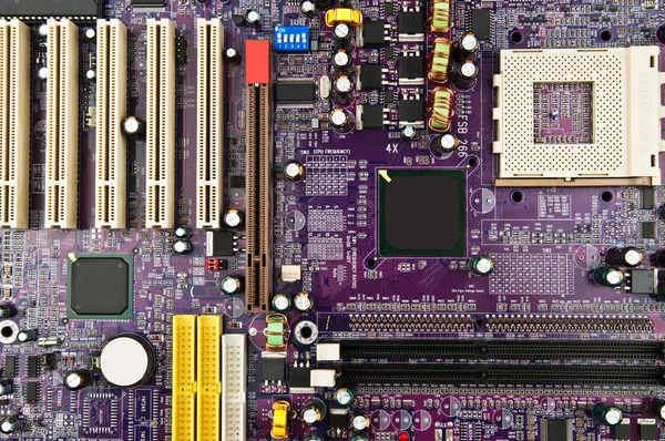 Microcircuit — Stok fotoğraf