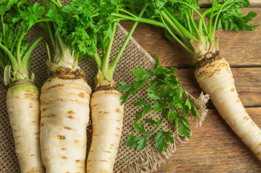 ham maydanoz kökleri