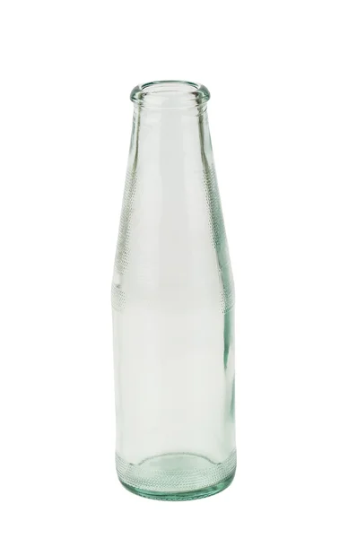 Lege glazen fles — Stockfoto