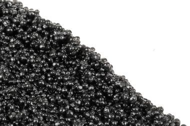 black caviar on white clipart