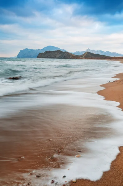 Spiaggia sabbiosa — Foto Stock