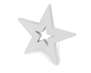 Beyaz Yıldız izole