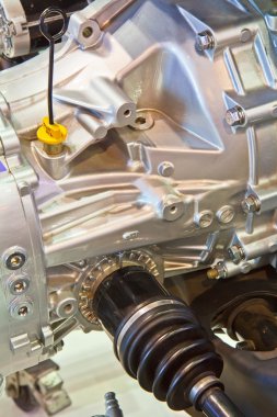 Araba vites yakın çekim