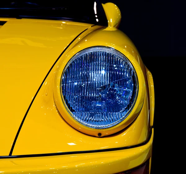 Close up of car headlight — Stock Photo, Image