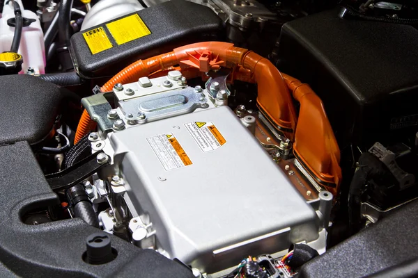 Battery and hybrid Engine — Stock Photo, Image