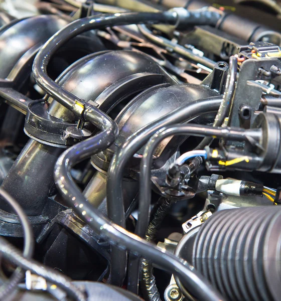 Modern car engine — Stock Photo, Image