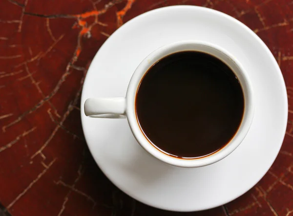 Cup of coffee on table — Stock Photo, Image