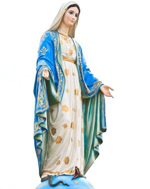 Virgin Mary Statue clipart