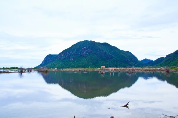 Tropische landschap achtergrond — Stockfoto