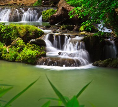 Tayland güzel şelale 