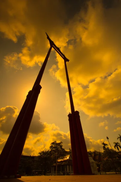 Giant Swing in Bangkok — Stock Photo, Image